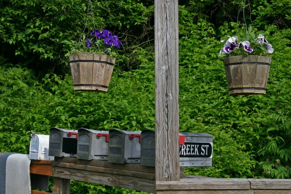 Creek St. Mailboxes by Tom Borgal Photography