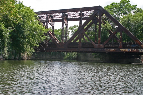 Lowell Canal Railroad Bridge by Tom Borgal Photography